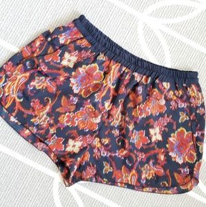 Zara silk shorts